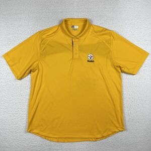 Pittsburgh Steelers Polo Shirt Mens XL NFL Football Casual Travel Vacation Work